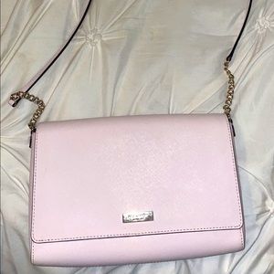 Pink Kate spade crossbody purse